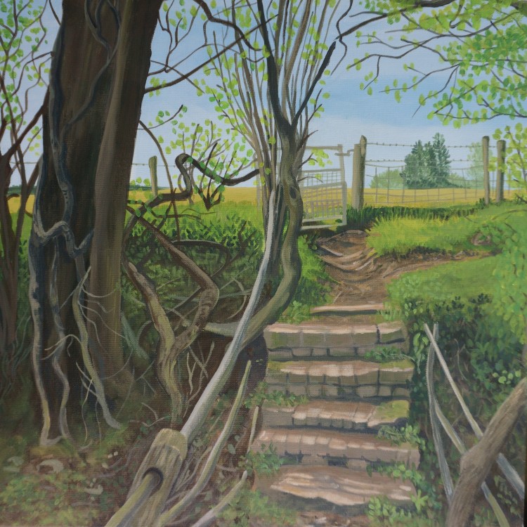 woodland steps